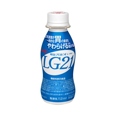 写真:明治プロビオヨーグルトLG21ドリンクタイプ 112ml