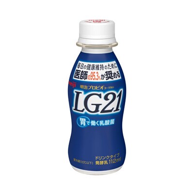 写真:明治プロビオヨーグルトLG21ドリンクタイプ 112ml