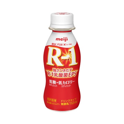 明治プロビオヨーグルトR-1ドリンクタイプ 低糖・低カロリー 112ml ...