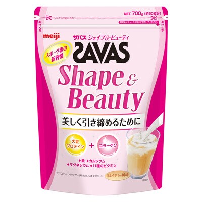 写真:ザバス シェイプ&ビューティ 700g(約50食分)