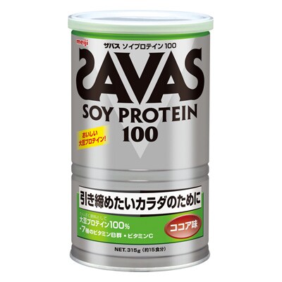 写真:ザバス ソイプロテイン 100 ココア味 315g(約15食分)