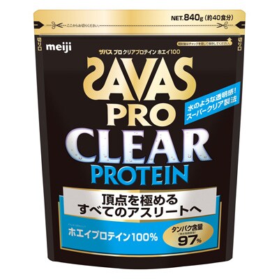 写真:ザバス プロ クリアプロテイン ホエイ100 840g (約40食分)
