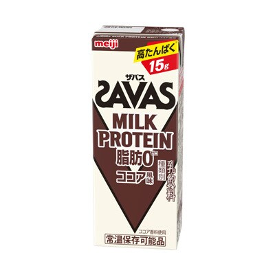写真:(ザバス)MILK PROTEIN 脂肪0 ココア風味 200ml