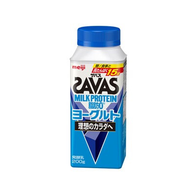 写真:ザバス MILK PROTEIN 脂肪0 ヨーグルトドリンクタイプ 200g