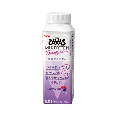 写真:(ザバス)MILK PROTEIN Beauty Line ミックスベリー風味 250ml