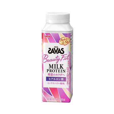 写真:（ザバス）MILK PROTEIN Beauty Fit ミックスベリー風味 250ml