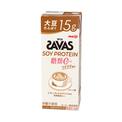 写真:（ザバス）SOY PROTEIN 糖類0 ソイラテ風味 200ml