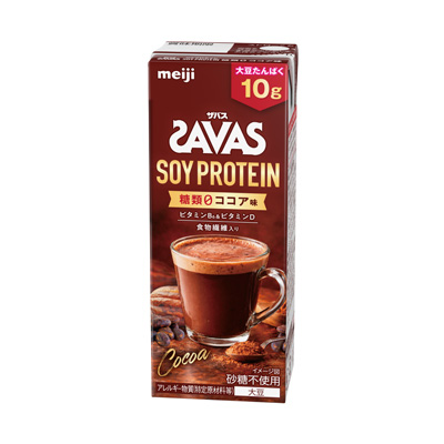 写真:（ザバス）SOY PROTEIN 糖類0 ココア味 200ml