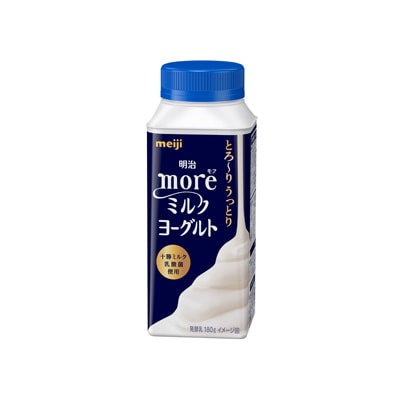 写真:明治moreミルクヨーグルト 180g