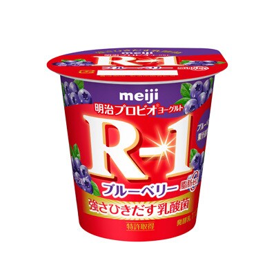 写真:明治プロビオヨーグルトR-1ブルーベリー脂肪0 112g