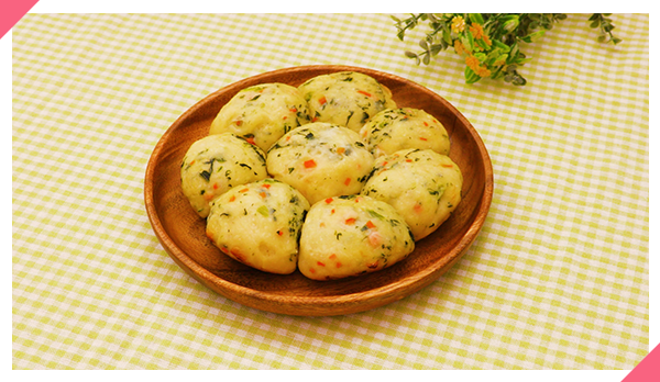 栄養満点！野菜チーズパン