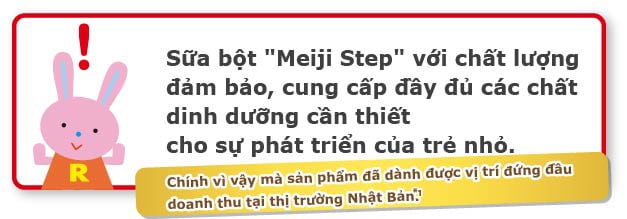 Sữa bột [Meiji Step]với chất lượng đảm bảo,cung cấp đầy đủ các chất dinh dưỡng cần thiết cho sự phát triển của trẻ nhỏ.