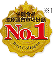 保健食品胶原蛋白市场份额No.1※1