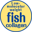 Low-molecular weight fish collagen