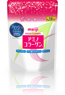 日本で１番※１売れている粉末美容コラーゲン明治「アミノコラーゲン」