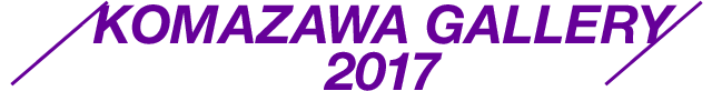 KOMAZAWA GALLERY 2017