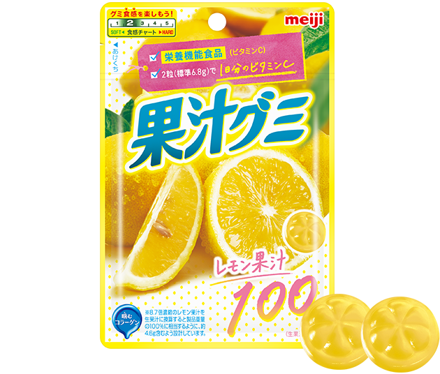 果汁グミレモンビタミンC