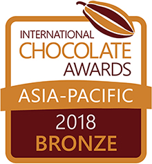 INTERNATIONAL CHOCOLATE AWARDS ASIA-PACIFIC 2018 BRONZE