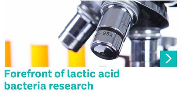 Forefront of lactic acid bacteria research