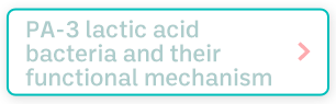 PA-3 lactic acid bacteria and their functional mechanism