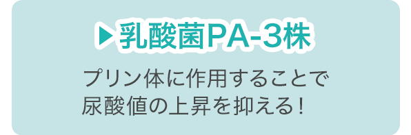 乳酸菌PA-3株