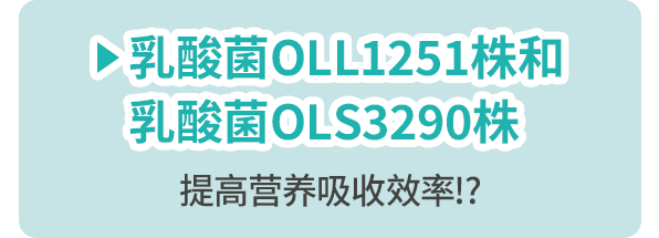 乳酸菌OLL1251株和乳酸菌OLS3290株