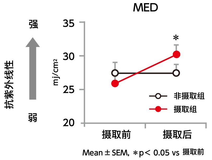 抵抗紫外线的