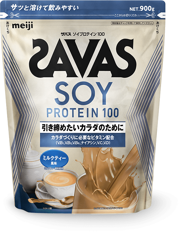 SAVAS SOY PROTEIN 100 ミルクティー風味