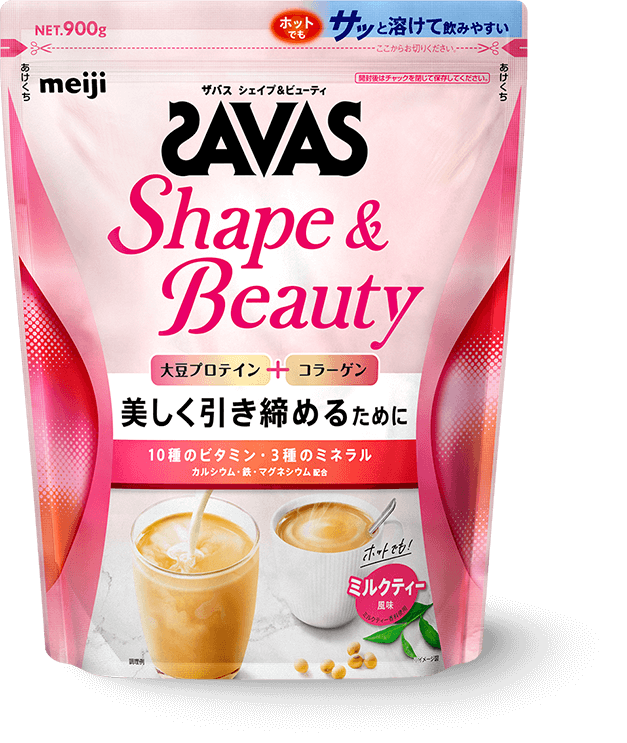 SAVAS Shape&Beauty ミルクティー風味