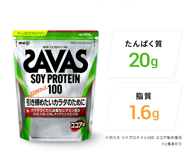 市場 ザバス ソイプロテイン100 ココア味
