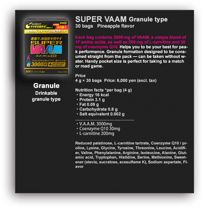 Powder type Water dissolvable powder type