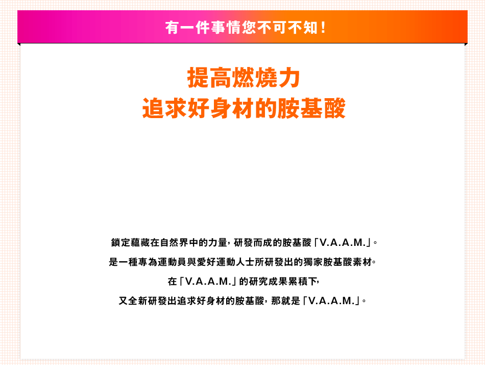 ���@��Ʊ��z���i�����I �����U�N�O �l�D�n�������i��� ��wĭ�æb�۵M�ɤ����O�q�A��o�Ӧ����i��ġuV.A.A.M.�v�C�O�@�رM���B�ʭ��P�R�n�B�ʤH�h�Ҭ�o�X���W�a�i��į����C �b�uV.A.A.M.�v����s���G�ֿn�U�A�S���s��o�X�l�D�n�������i��ġA���N�O�uV.A.A.M.�v�C