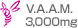 V.A.A.M. 3,000mg