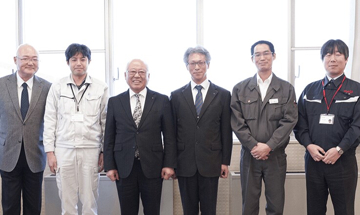 写真:北はるか農業協同組合の集合写真