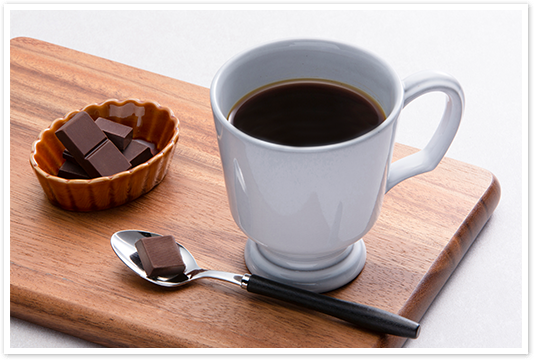 チョコレート効果inコーヒー