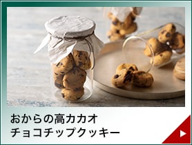 おからの高カカオチョコチップクッキー