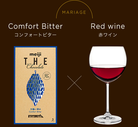 Comfort Bitter MARIAGE Red wine