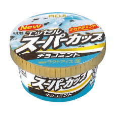 明治 エッセル スーパーカップ 2009春_チョコミント