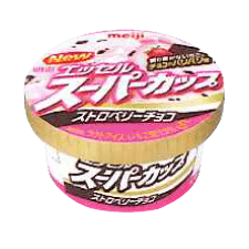 明治 エッセル スーパーカップ 2011秋_ストロベリーチョコ