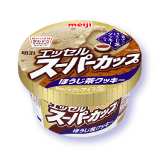 明治 エッセル スーパーカップ 2021_ほうじ茶クッキー