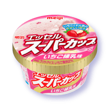 明治 エッセル スーパーカップ 2022_いちご練乳味