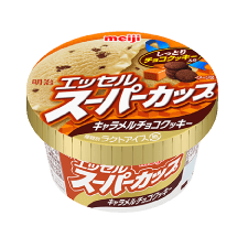 明治 エッセル スーパーカップ 2023_キャラメルチョコクッキー