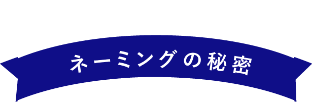 ネーミングの秘密