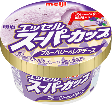 ブルーベリーのレアチーズ