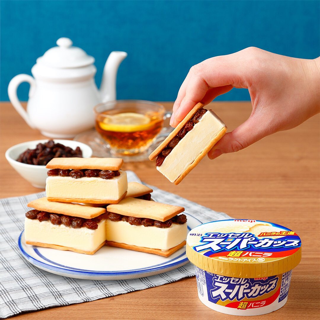 レーズンサンドアイス
