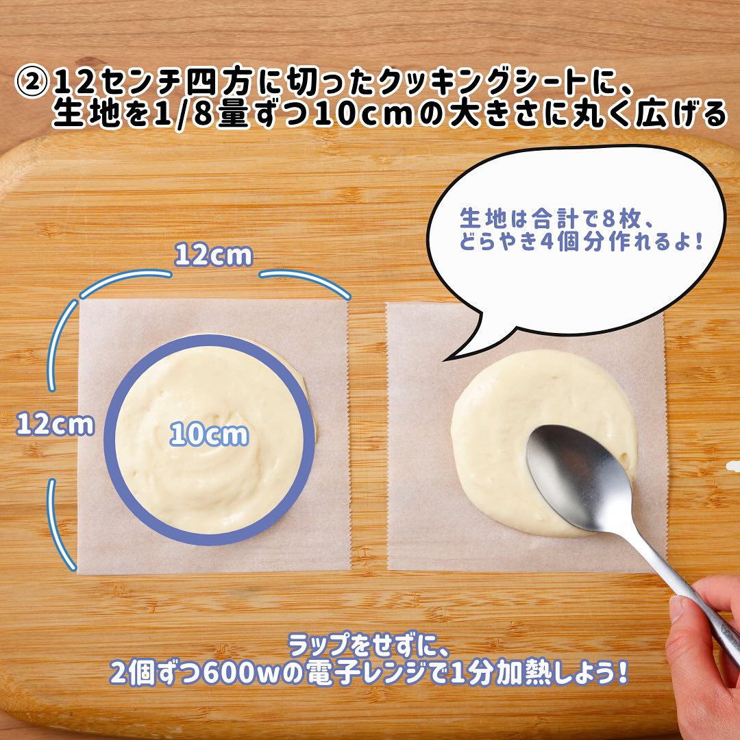 ホワイトどら焼き