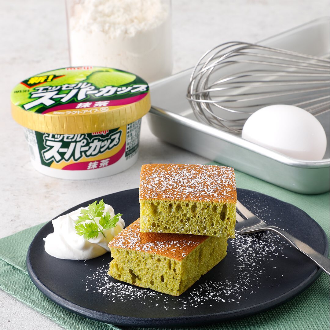 簡単抹茶ケーキ