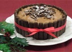 シャルロット風チョコレートケーキ