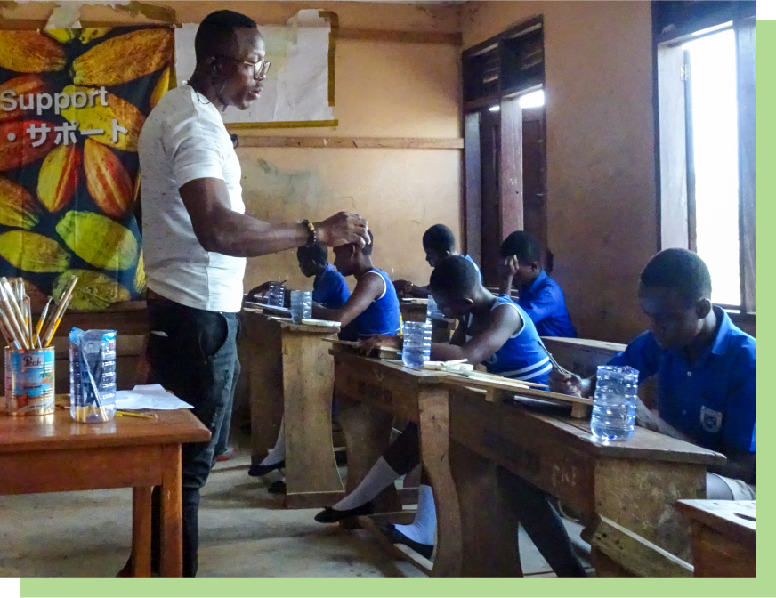 子どもたちに、学ぶ機会を 活動イメージ