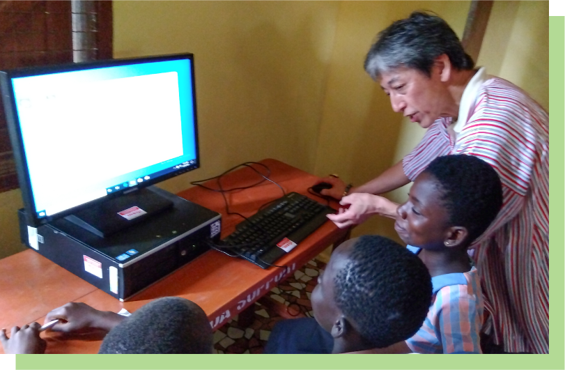 教育のための、よりよい環境を 活動イメージ